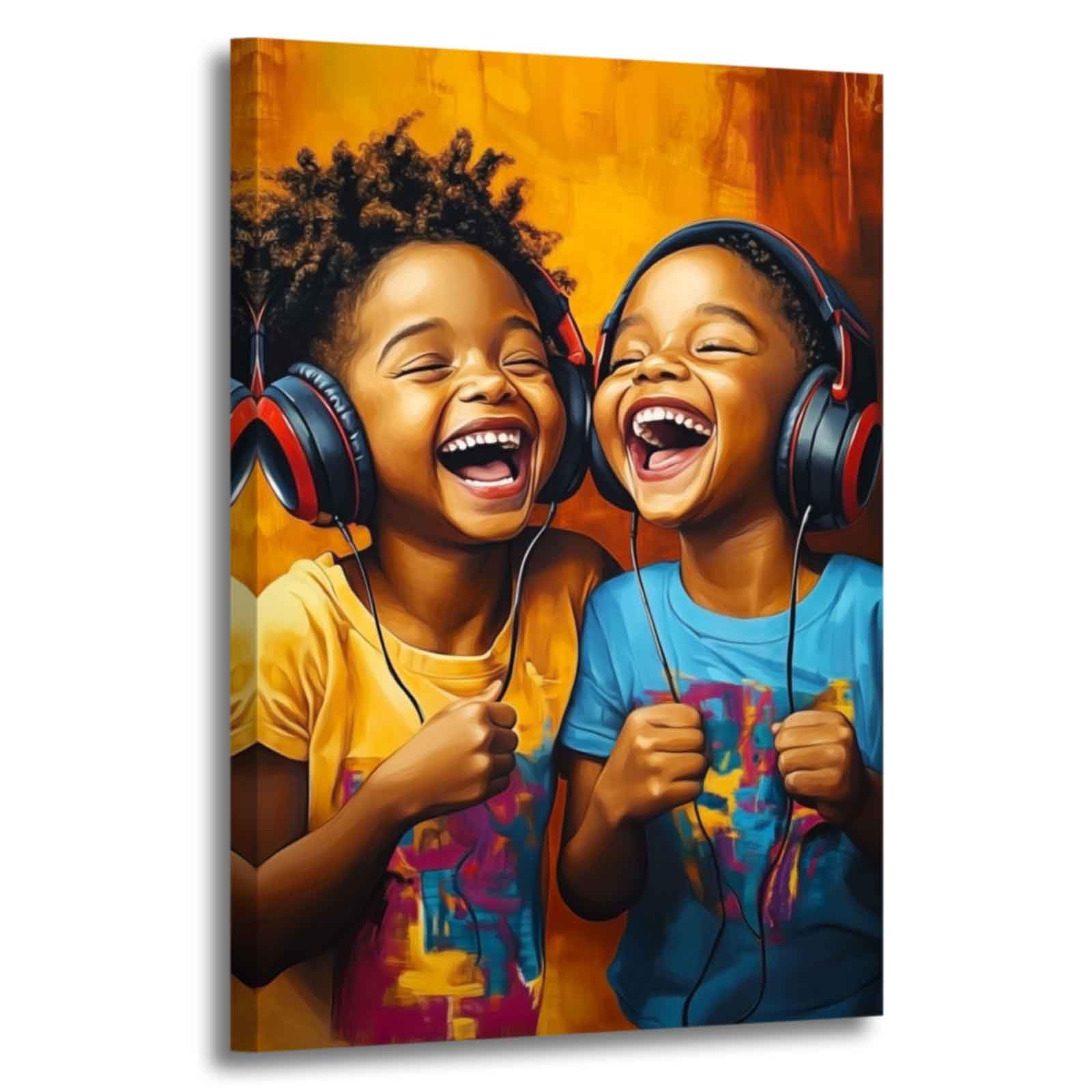 Amazon.com: XLMDYYSW African American Wall Art Two African
